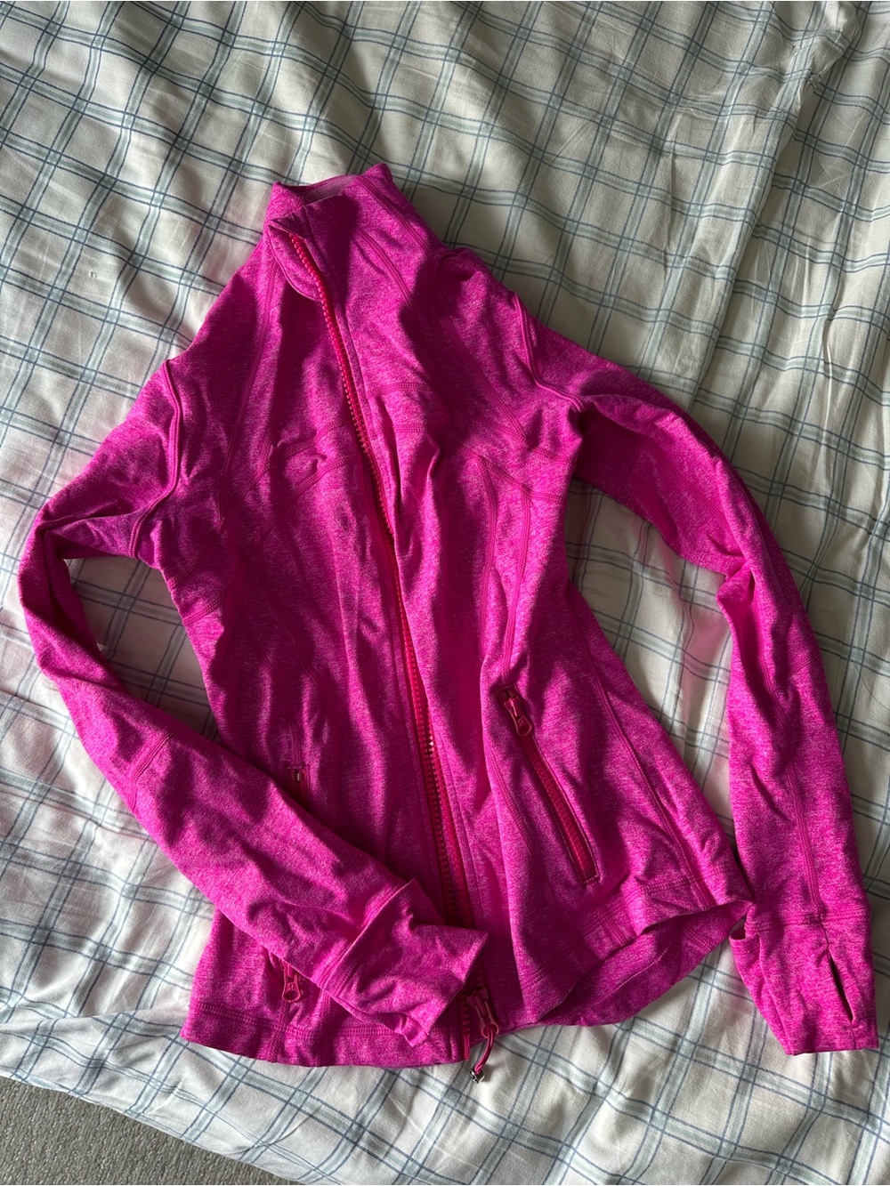 LuLuLemon Pink zip up
